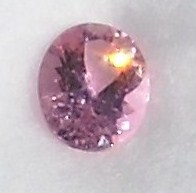 pink faceted tourmaline