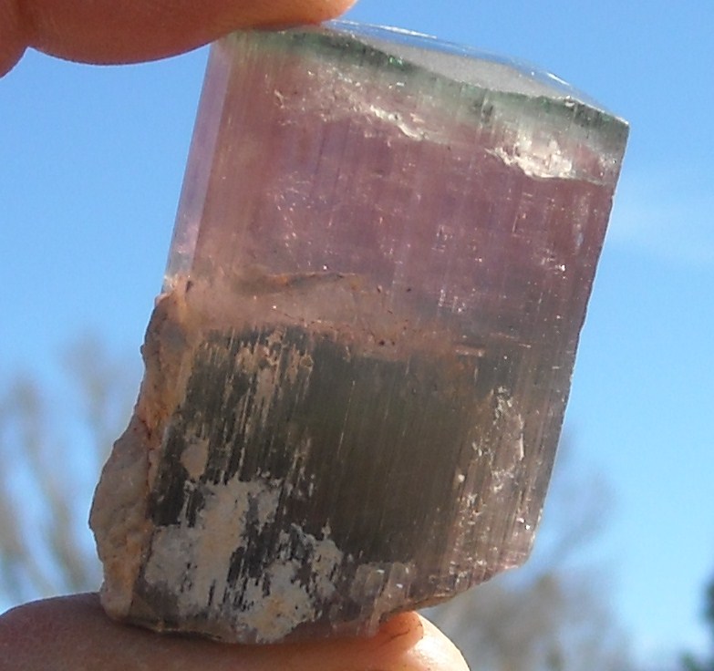 gemmy pink tourmaline